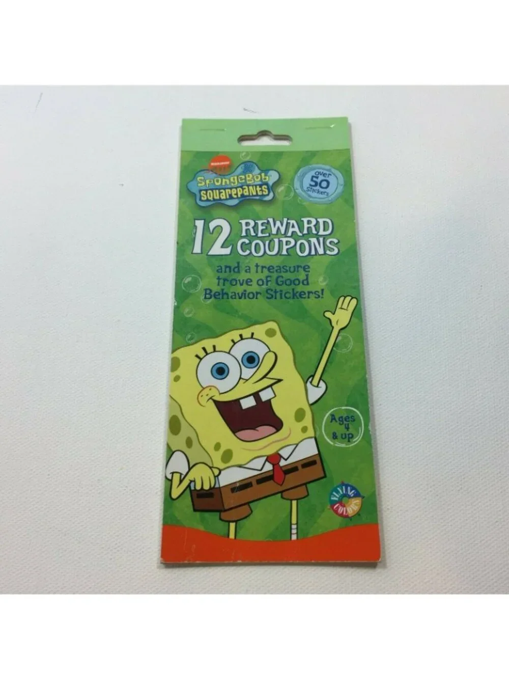 Vintage Disney Garfield SpongeBob Tablets Note Pad Notebook Stationary Novelty